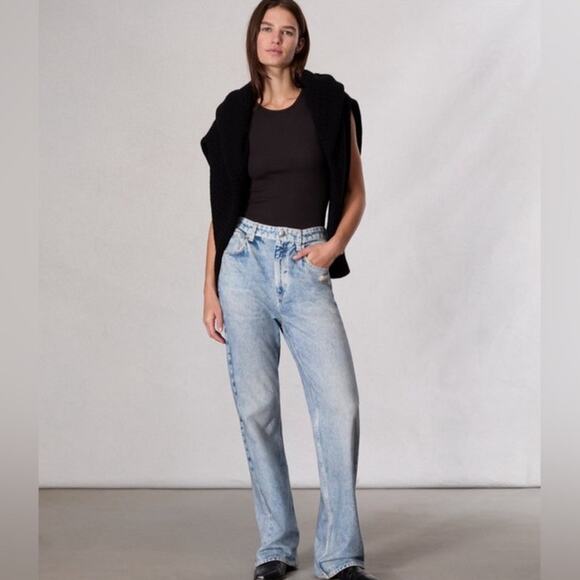 NWT Rag & Bone Riverly Miramar Shea Relaxed Straight Full length - Picture 3 of 7